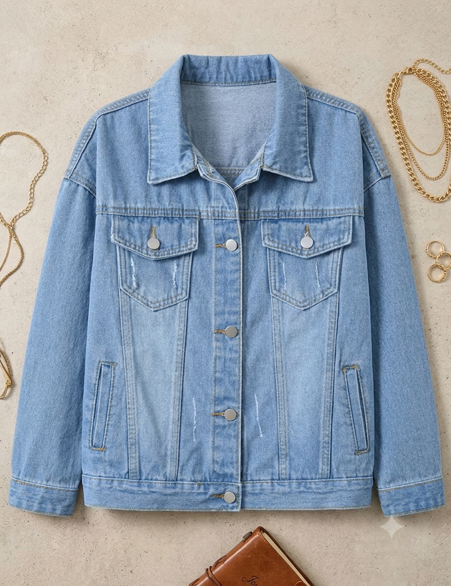 Light Wash Denim Jacket