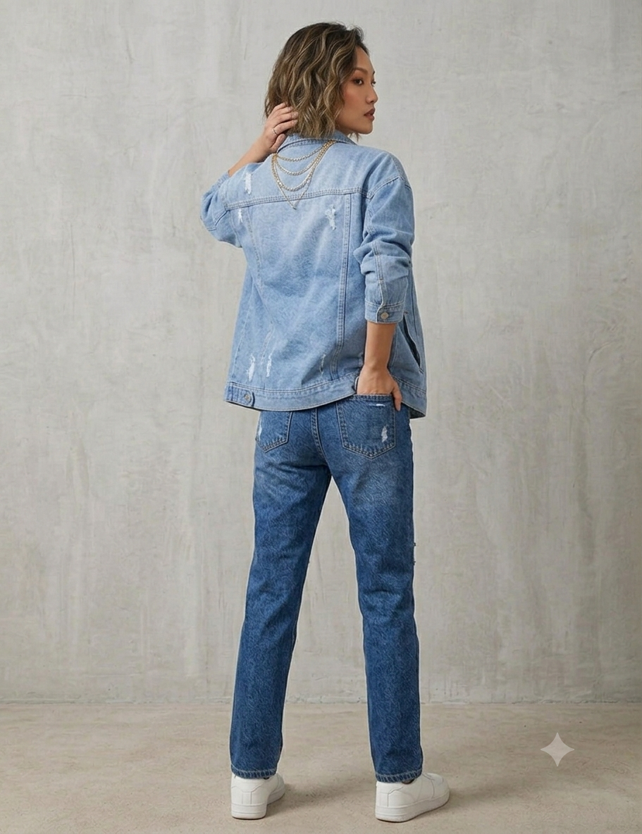 Light Wash Denim Jacket