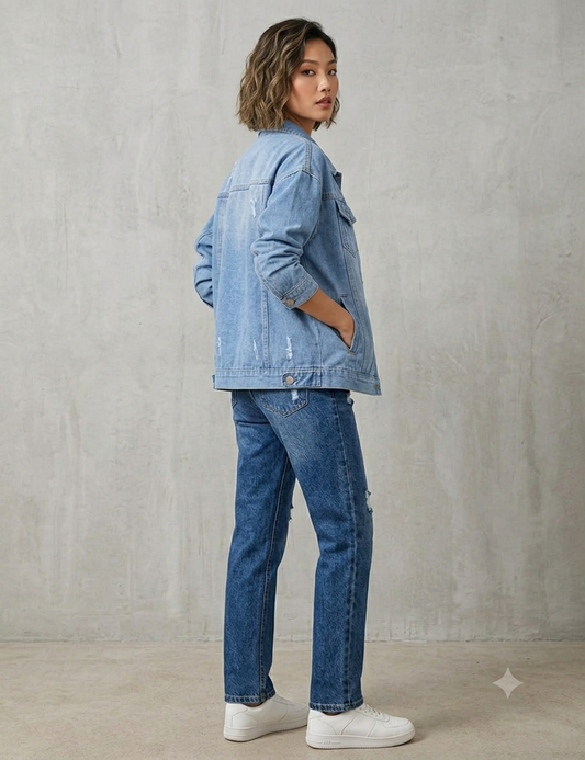 Light Wash Denim Jacket