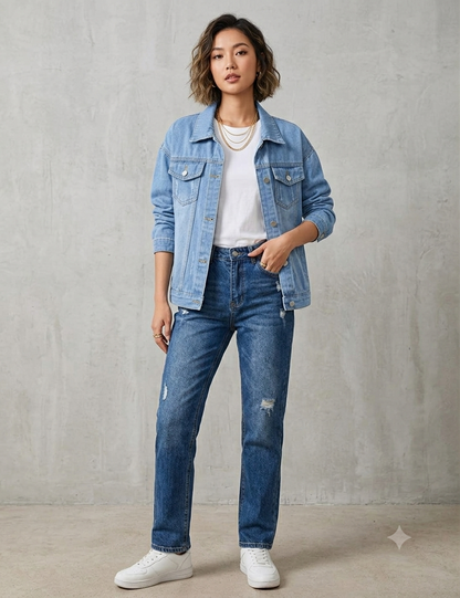 Light Wash Denim Jacket