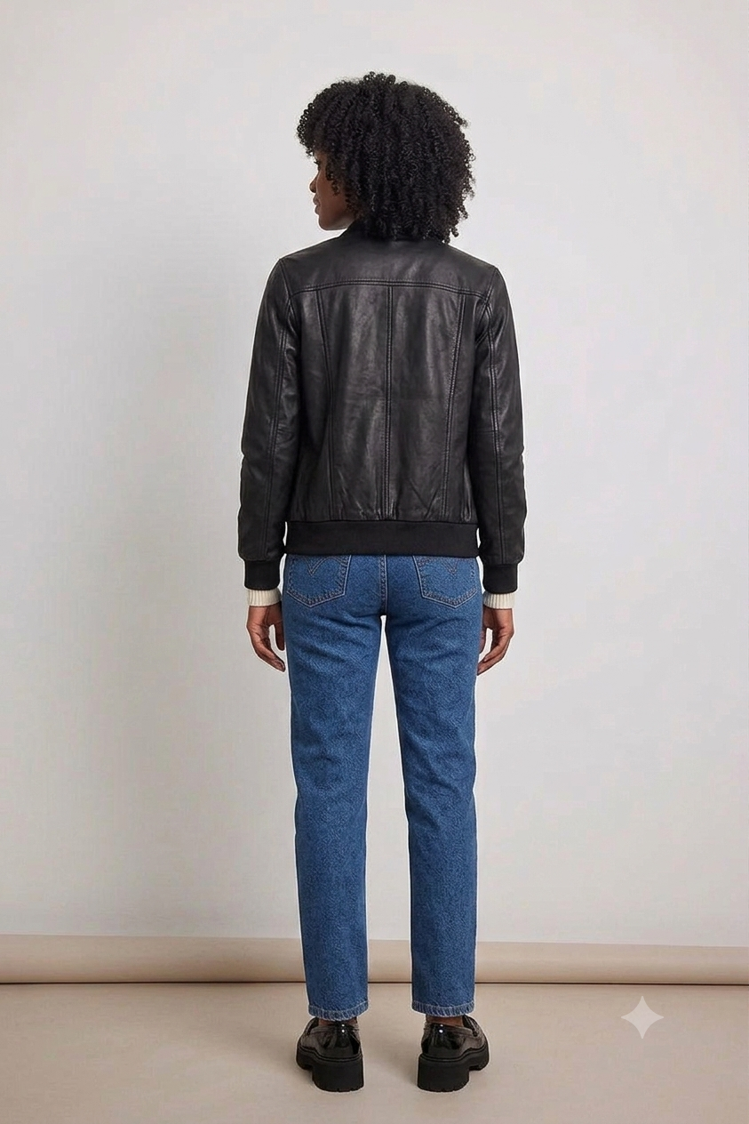 Straight High Waist Jeans