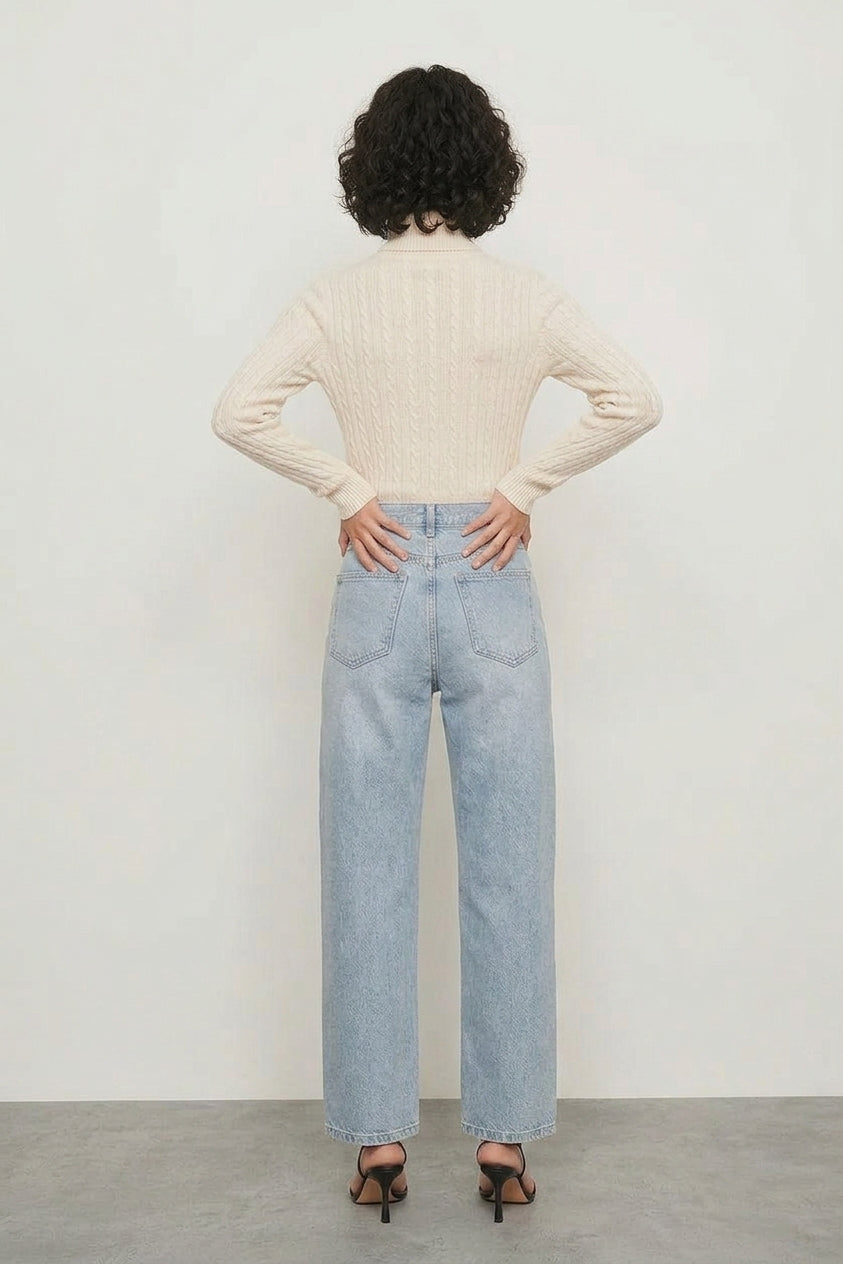 Straight-Leg Jeans