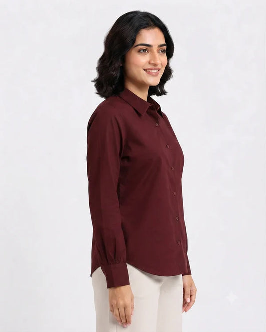Baige  Cotton Button Down Shirt